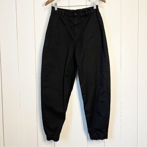 Noisy May Black Elasticated Cuff Cargo Pants. Size Small.